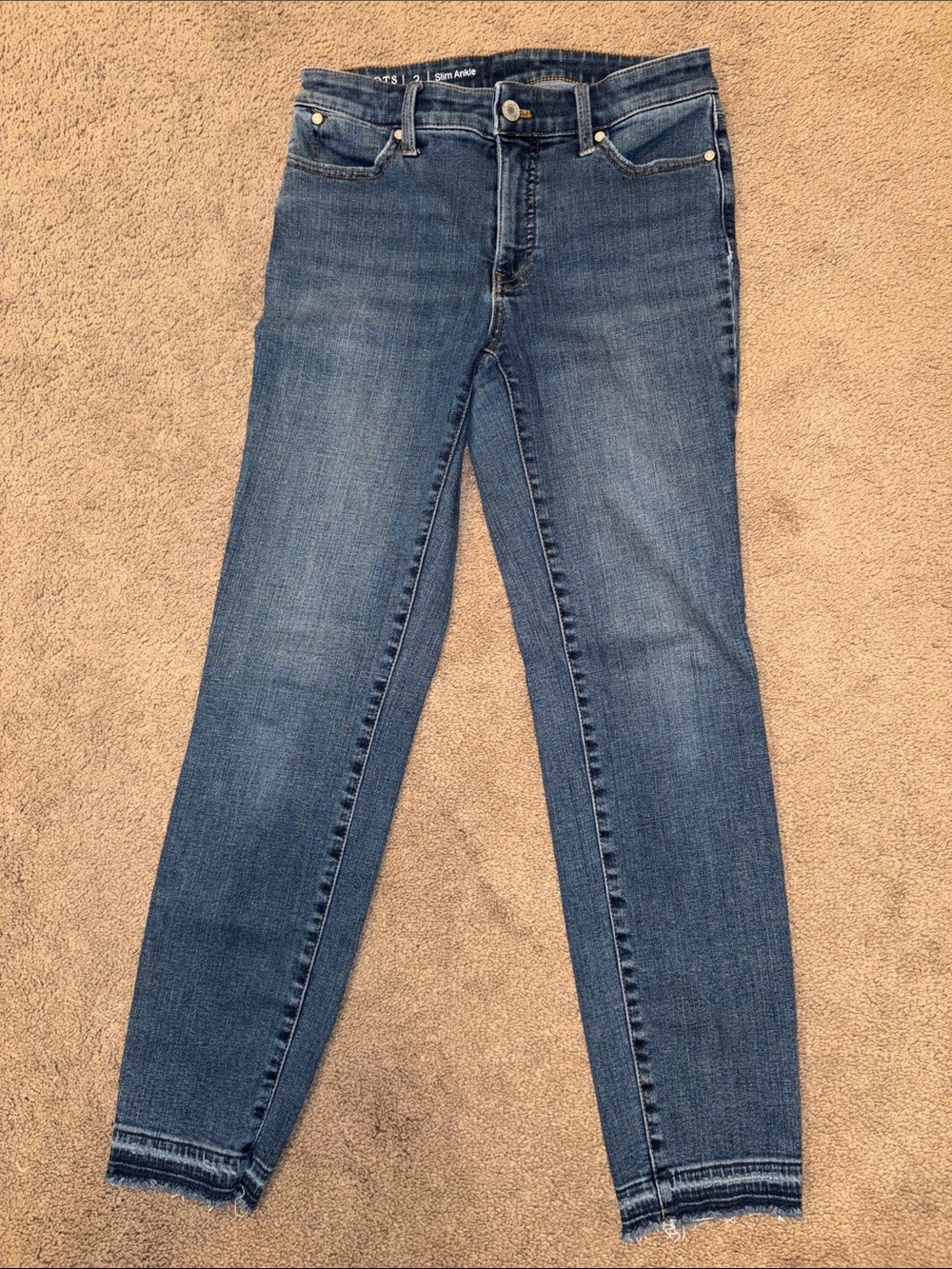 Talbots Flawless Slim Ankle Jeans Size 2